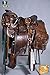 HILASON 16″ Western Horse Saddle Leather Wade Ranch Roping Mahoganythumb 3
