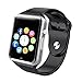 COSROLE Smart Sports Watch, Bluetooth V4.0 Smart Watch Sport Wireless Monitor Wristband with Sleep Monitoring Pedometer Call Message Reminder Anti Lost for Android Phones - Black