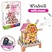 3D Jigsaw Puzzles Game for Kids Magic Windmill Music Box Dollhouse Castle Brain Teasers Model DIY Building Sets Educational Learning Holiday Toys for Toddler Girls Boys Holiday Birthday Gifts
