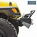 E-Autogrilles 87-06 Jeep Wrangler TJ YJ Black Textured Off Road Front Bumper With D-ring (51-0016)