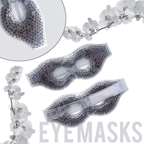 Gel Eye Mask with Eye Holes Hot Cold Compress Pack Eye Therapy
