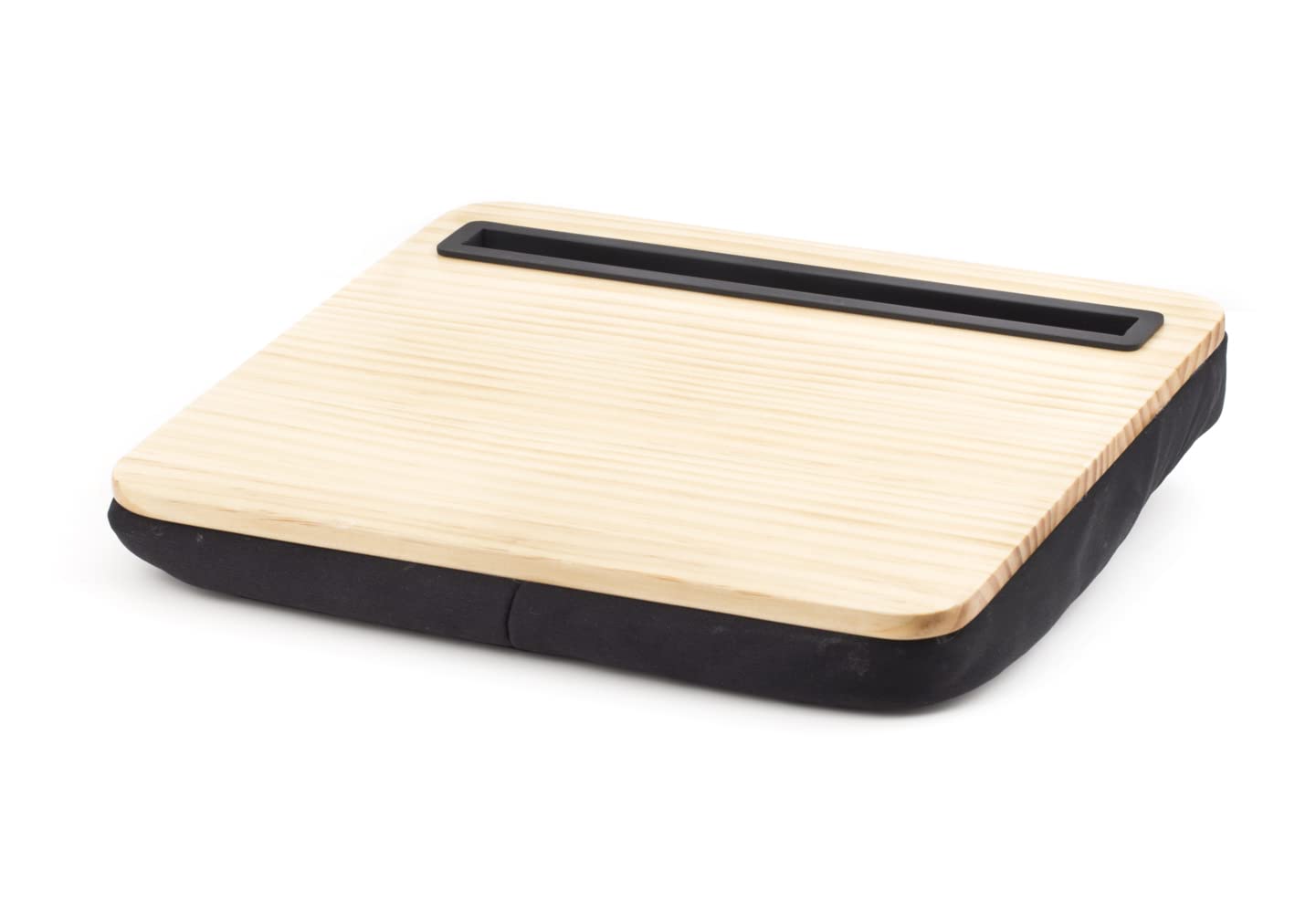 Kikkerland iBed Lap Desk, Tablet, For On A Bed, In A Plane, While You Eat, Maximum Comfort, Wood US039W