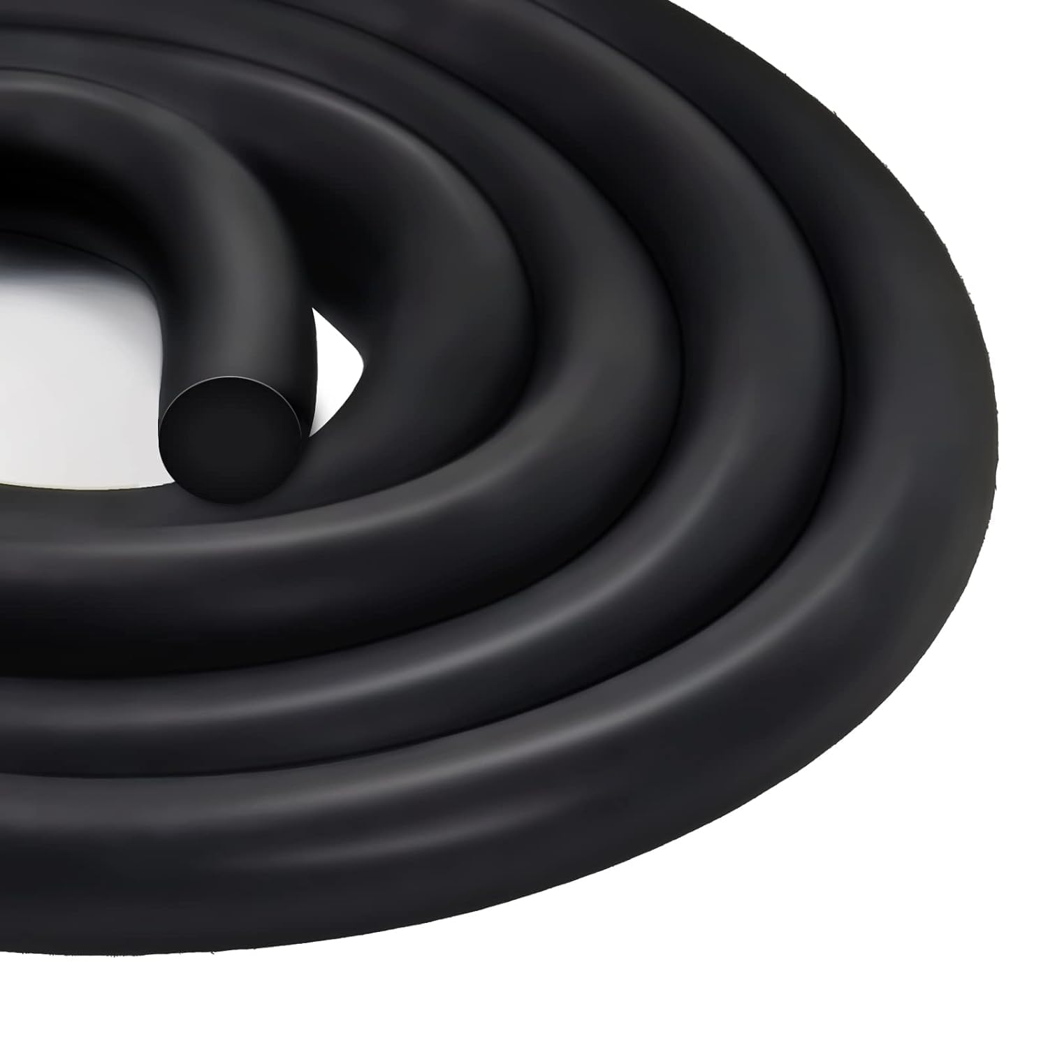 Storystore Backer Rod for Gaps and Joints, 20mm x 5m Black Foam Rubber Caulk Saver for Weather Stripping, Door Seal, Concrete Expansion Joint Filler Rope