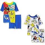 Pokemon Boys 4 piece Pajamas Set (Little Kid/Big Kid)