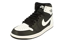 Jordan Men's 1 Retro High OG Black/White-White