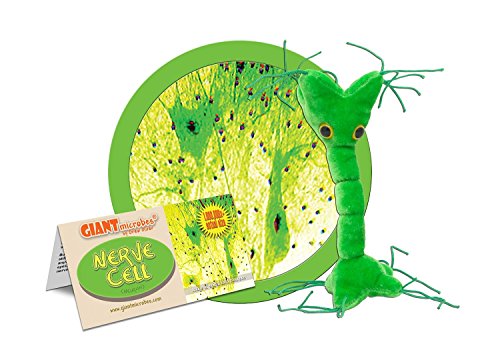 Giant Microbes Nerve Cell Plush Toy