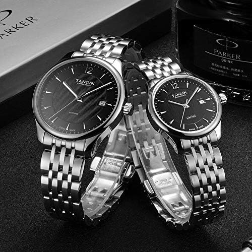 メンズ腕時計 超薄型防水時計シンプルなファッションの男性と女性のクォーツ時計 女性の腕時計スチールベルトのカップルの腕時計aペア Color 現品 Couple A Size