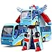 Mallya Bus Change into Fighter Robot Action Figure Toy