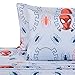 Amazon Basics by Marvel Spiderman Spidey Crawl Bed Sheet Set, Full