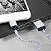 Eashion iPhone Cable, 3Pack 6FT Nylon Braided 8 Pin Lightning to USB Charger Cable, Compatible with iPhone 7/7 Plus/6s/6s Plus/6/6 Plus/5/5S/5C/SE/iPad and iPod(White)