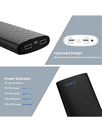 Cargador portátil Todamay Power Bank 20000mAh