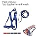 HR Farm Women's Ventilated Long Sleeve Quick Dry Horse Riding Sun Shirts with 1 Dog Leash Set
