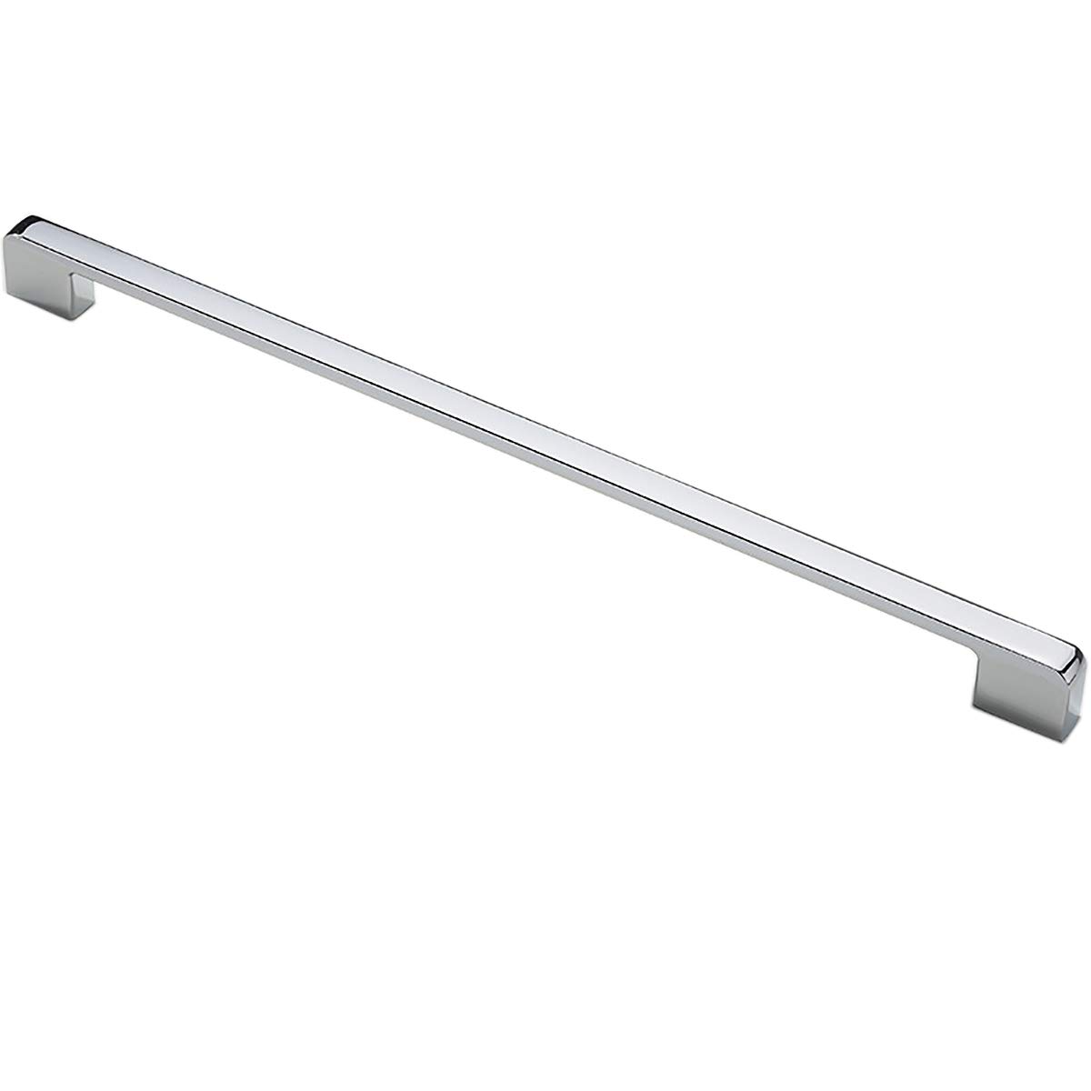 5 PCS Cabinet Handles Furniture Drawer Wardrobe Door Kitchen Cupboard Pull Zinc Alloy Polished Chrome T Bar Handles Pulls Hole Center 320mm