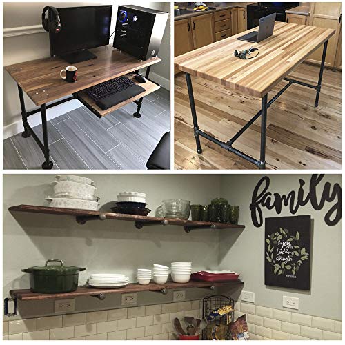 Brooklyn Pipe 12 Inch Pipes Elbows Tees Flanges 3/4" Inch Combo