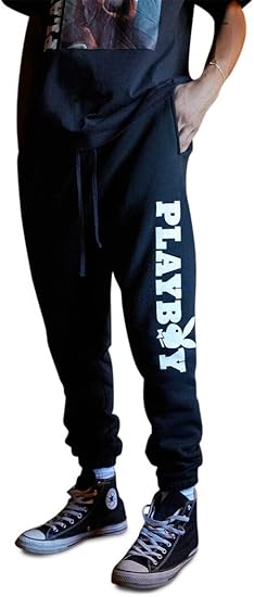 playboy black sweatpants
