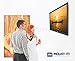 Mount-It! Low Profile Fixed TV Wall Mount Bracket for 32, 34, 37, 39, 40, 42, 47, 48, 49, 50, 52, 55, 60 Inch Flat Screen TVs, Ultra Slim Design with 175 Lbs Capacity Max VESA 750x450 6 ft HDMI cable