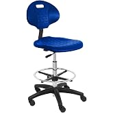 BenchPro Blue Urethane Office, Drafting, and Task Chair