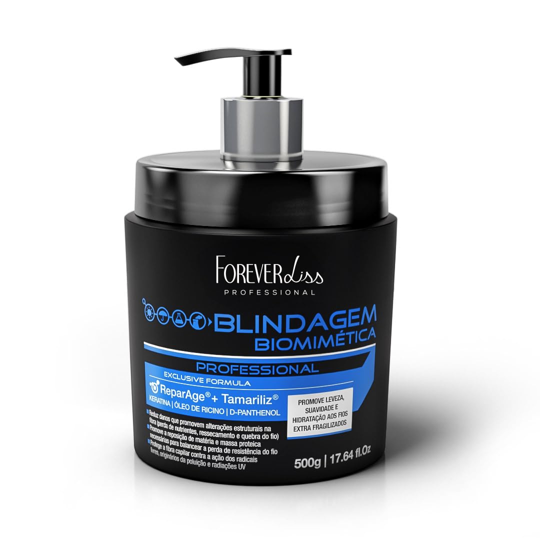 Blindagem Capilar Biomimética Passo Único Forever Liss 500g