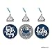 Andaz Press Chocolate Drop Labels Trio, Boy Baby Shower, Hello Baby!, Navy Blue, 216-Pack, Fits Kisses Party Favors, Decor, Decorations