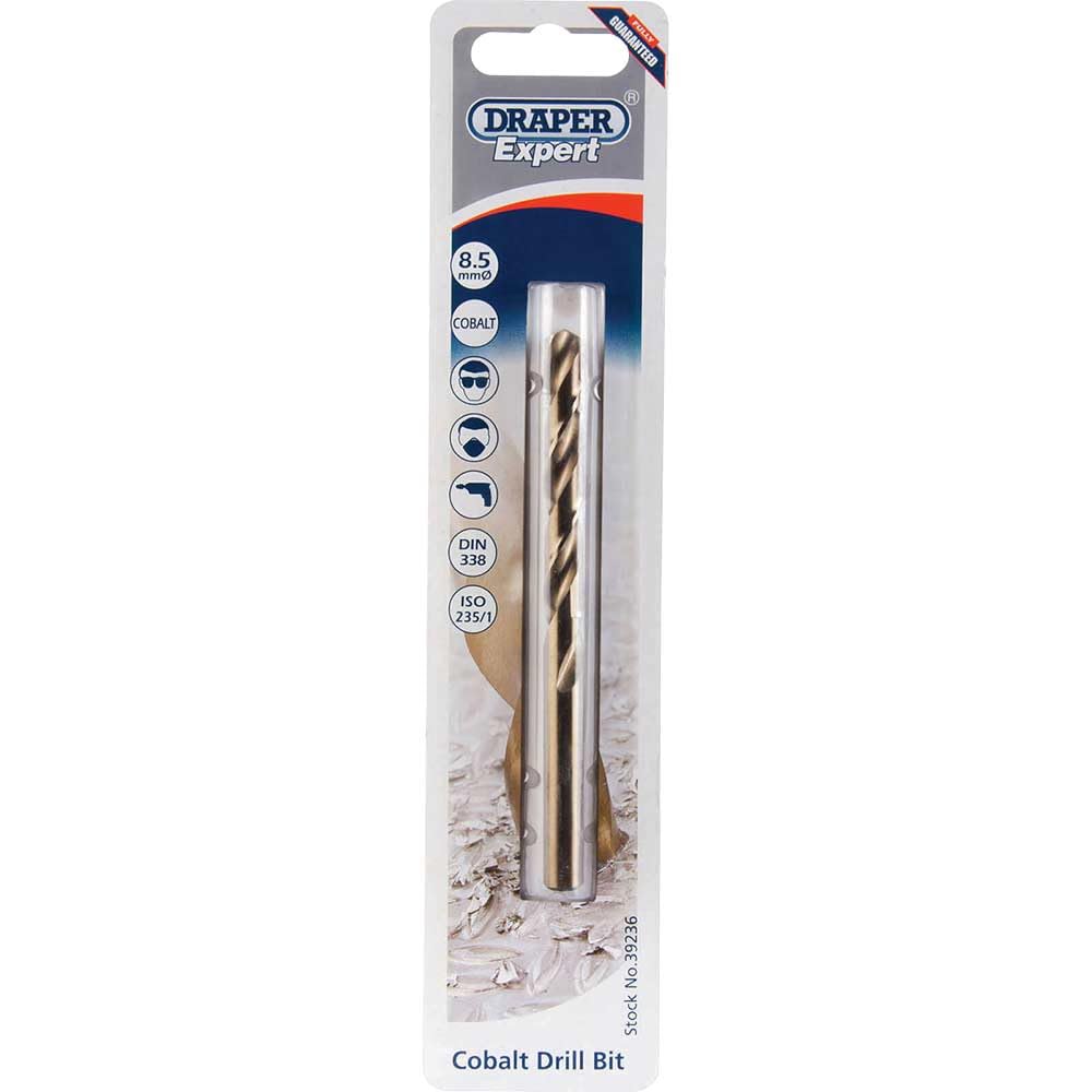 Draper 39236 Expert HSS Cobalt Drill Bit, 8.5mm Ø — image 1