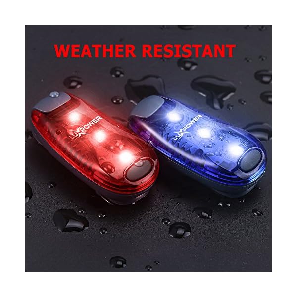 Safety-Light-4-Pack-for-Runners-Bikes-Dogs-Kids-Boats-Best-LED-Lights-FlashingWarning-Strobe-Reflective-High-Visibility-All-Weather-Clip-Light-for-Running-Walking-Jogging