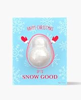 Christmas Snowman Vanilla Chai Tea Bath Bomb Gift Card Set view 2