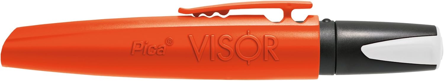 Pica Visor Permanent Refillable Longlife Industrial Marker White 990/52