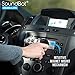 SoundBot SB360 LITE Bluetooth Wireless 4.0 Car Kit Hands-Free Wireless Talking & Music Streaming Dongle w/Magnetic Mounts + Built-in 3.5mm Aux Cable