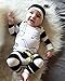 Baby Boys Girls 3PCS Outfit Long Sleeve T-shirt and Pants Outfit with a Hat