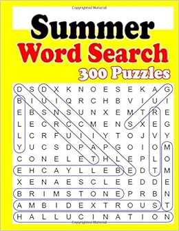 Summer Word Search 300 Puzzles Tha Put Amazon Com Mx Libros