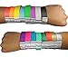 Wristbands 7.5 Mil– Goldistock “Ultimate 16” 160 Ct. Variety Pack- ¾” Arm Bands- Green, Blue, Red, Yellow, Orange, Pink, Purple, Gold & More- Paper-Like Party Armbands- Wrist Bands for Great Events