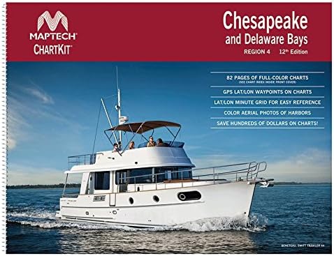 MAPTECHChesapeake and Delaware Bays Chart Kit R0412