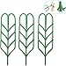 WINGOFFLY DIY Garden Plant Pot Mini Climbing Trellis Plant Support(3 Pack)