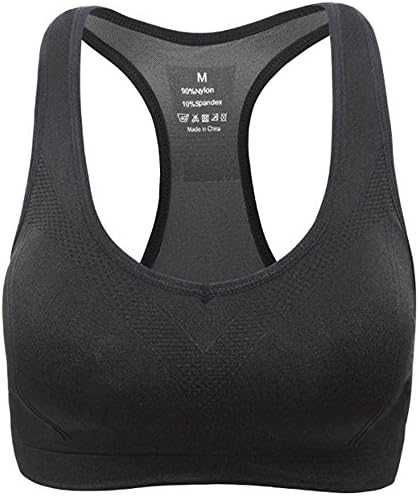Women's Seamless Racerback Padded Full Support Sport bra