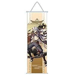 Flyshun Furina Wall Scroll Poster,Hanging Wall Art