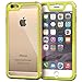 iPhone 6s Case, Apple iPhone 6s, rooCASE [Gelledge] 360 Complete Coverage Full Body Slim Fit Protective [Transparent Clear Back Panel] [3H Built in Screen Protector] Cover Case iPhone 6 - Green