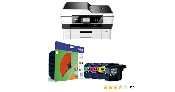 Brother MFC J 6920 DW - Impresora multifunción de tinta + Cartucho XL pack  : Amazon.es: Informática