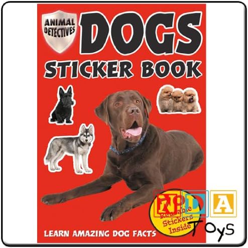 Dogs Sticker Book, Multicolor
