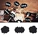 LUOEM 20PCS Chalkboard Sign Photo Booth Props DIY Funny Selfie Photo Props Cute Chalkboard Message Signs for Weddings Birthday Engagement Christmas Halloween Party Favors