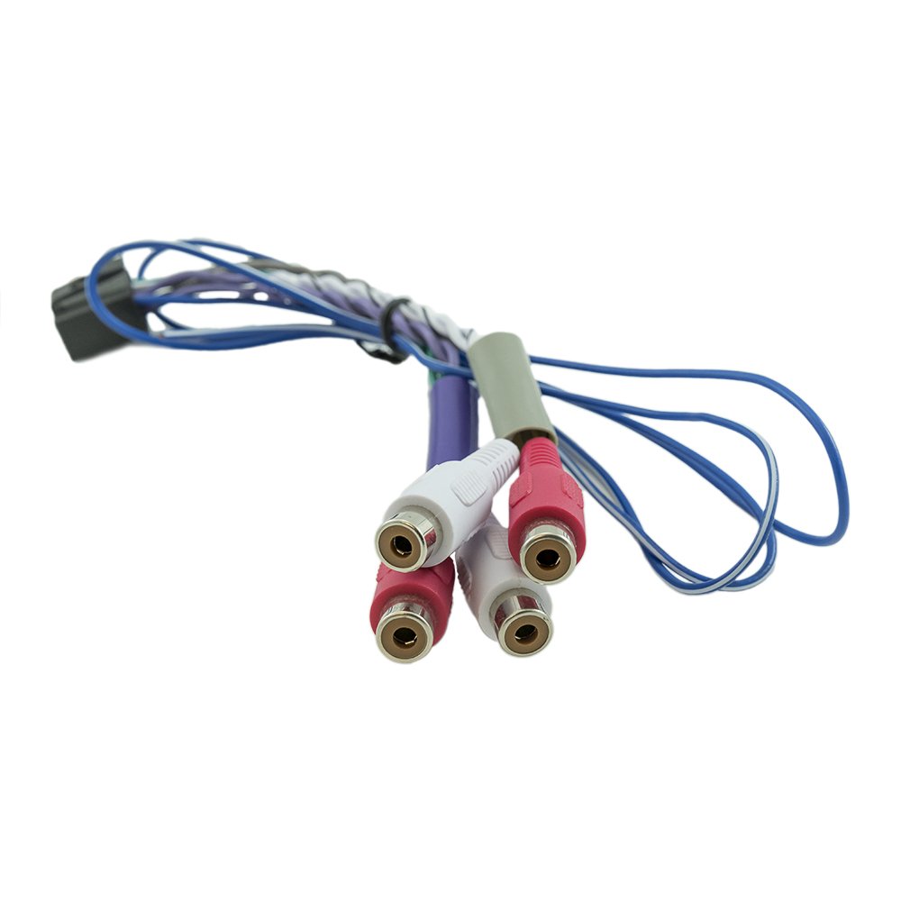 Amazon.com: ALPINE KTP-445U OEM GENUINE FRONT/REAR/REMOTE ON RCA CABLE  HARNESS: Automotive