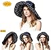 Packable Extra Large Brim Floppy Sun Hat Reversible UPF 50+ Beach Sun Bucket Hat