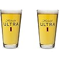 Michelob Ultra 2022 Signature Pint Glasses - Set of 2