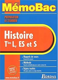 Histoire Tles L, ES et S