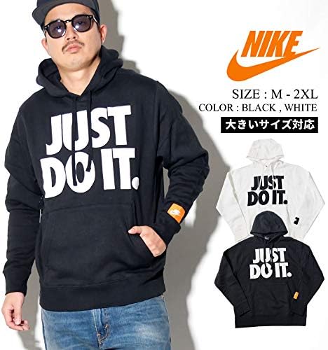 Amazon ナイキ パーカー メンズ 大きいサイズ スウェット 裏起毛 Just Do It フリース プルオーバーフーディー Bv5109 ホワイト Xl 並行輸入品 トレーナー パーカー 通販