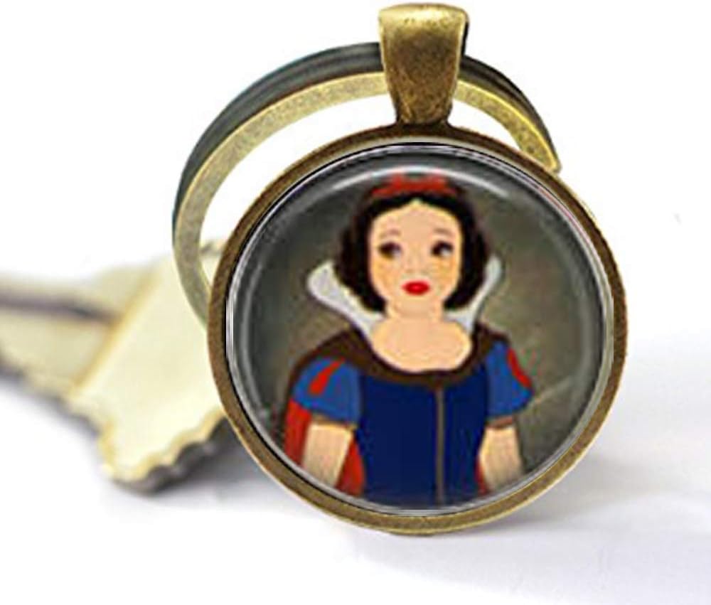 bab Snow White Earrings Keychain