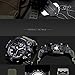 SMAEL Watch, Military Army Watch Analog Digital Dual Time Large Face Wrist Watch Sports Watch for Men (Grey)