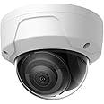 4K PoE Security IP Camera-Compatible with Hikvision DS-2CD2183G2-I UltraHD 8MP Dome IR Night Vision Weatherproof Wide Angle 2.8mmLens SD Card, English Version, Firmware Upgradable
