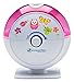 PureGuardian H1010P 14-Hour Ultrasonic Cool Mist Humidifier, Table Top, Pink with Kids Decals