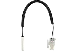 EZATRADING W10384183 Refrigerator Thermistor, Temperature Sensor Replacement Compatible with Whirlpool, Kenmore Refrigerators, Replaces WPW10384183, 2118228, AP6020677, PS11753996, EAP11753996-1 Year Warranty