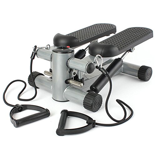 Lovinland Aerobic Fitness Step Stair Stepper Twist Climber Exercise Step Machine with Band - Thumbnail 7